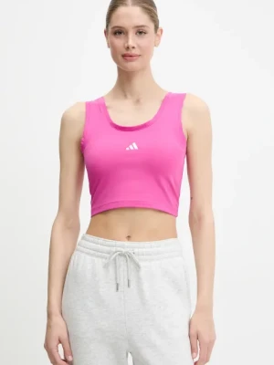 adidas top Essentials kolor różowy JP4792
