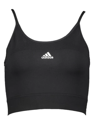 adidas Top sportowy "Aeroknit" w kolorze czarnym rozmiar: XL