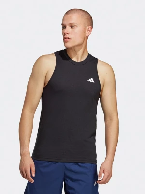 adidas Top sportowy w kolorze czarnym rozmiar: L