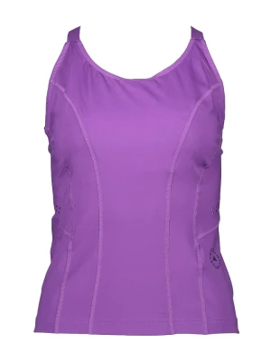 adidas Top sportowy w kolorze fioletowym rozmiar: S