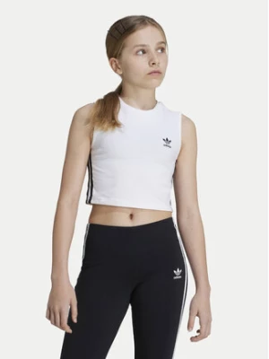 adidas Top Trefoil JE0514 Biały Regular Fit