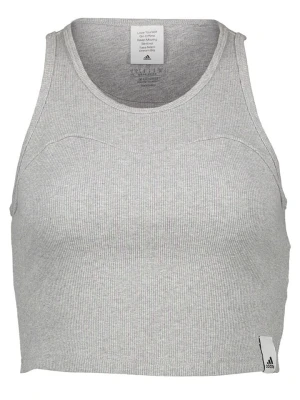 adidas Top w kolorze szarym rozmiar: S