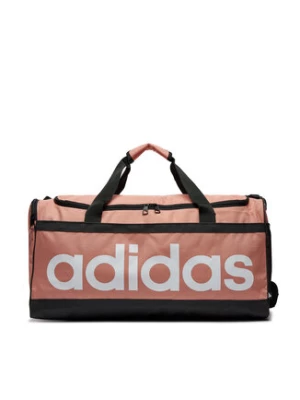 adidas Torba Essentials Linear Duffel Bag Medium IL5764 Czerwony