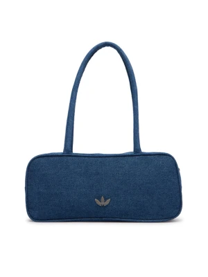 adidas Torebka Adicolor Elongated Airliner Denim Bag KD7875 Niebieski