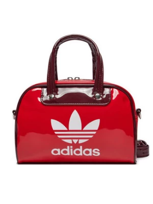 adidas Torebka Adicolor Mini Bowling Bag JJ4277 Czerwony