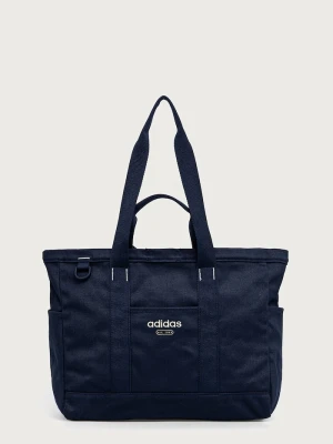 adidas torebka shopper damska bawełniana granatowy