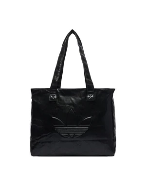 adidas Torebka Shopper Metallic Pu Bag KR1565 Czarny