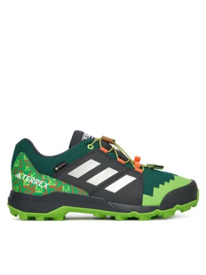 adidas Trekkingi Minecraft Terrex Gore-Tex Hiking JR1314 Zielony