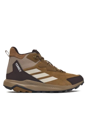 adidas Trekkingi Terrex Anylander Leather Mid Hiking KJ5213 Brązowy