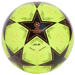 Zdjęcie produktu adidas UEFA Champions League Club Ball IX4065, Unisex, Żółte, piłki do piłki nożnej, TPU, rozmiar: 4 adidas performance