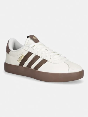 adidas VL Court 3.0 sneakersy damskie skórzane beżowy