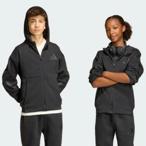 adidas Z.N.E. Bluza dresowa Full-Zip Hooded czarny