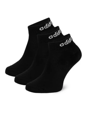 adidas Zestaw 3 par niskich skarpet damskich C-IC1305 3-PACK Czarny
