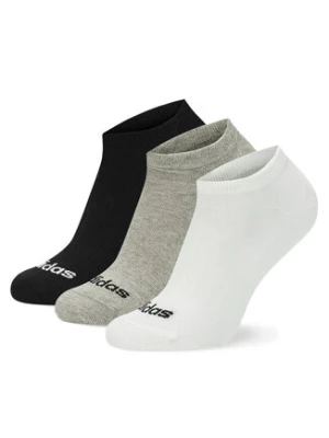 adidas Zestaw 3 par niskich skarpet damskich IC1300 3-PACK Kolorowy