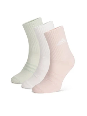 adidas Zestaw 3 par wysokich skarpet unisex IZ0161 3-PACK Kolorowy