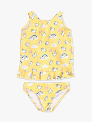 admas Bikini "Unicornios" w kolorze żółtym rozmiar: 104