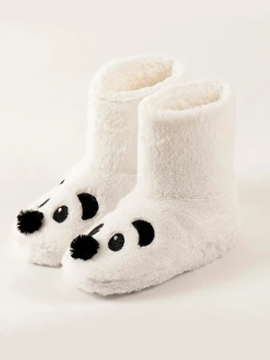 admas Kapcie w kolorze białym rozmiar: 40-41