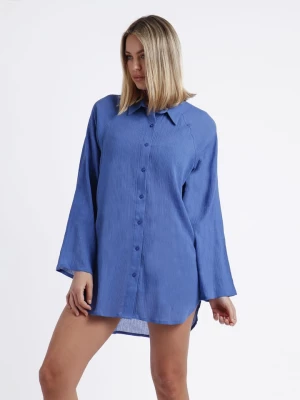 admas Koszula w kolorze niebieskim rozmiar: XL