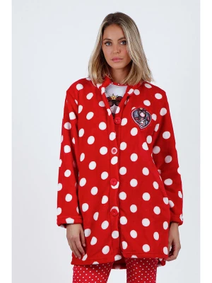 admas Kurtka pluszowa w kolorze czerwonym rozmiar: L