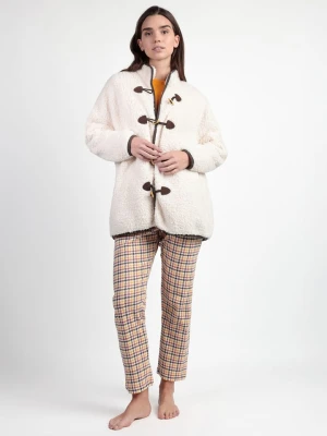 admas Kurtka polarowa w kolorze kremowym rozmiar: XL