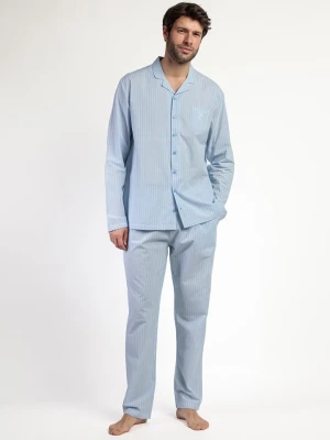 admas Piżama "Admas home" w kolorze błękitnym rozmiar: L