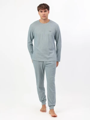 admas Piżama "Admas home" w kolorze błękitnym rozmiar: L