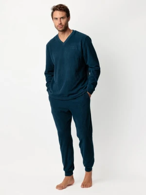 admas Piżama "Admas home" w kolorze granatowym rozmiar: XL