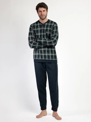 admas Piżama "Magnific" w kolorze granatowym rozmiar: L