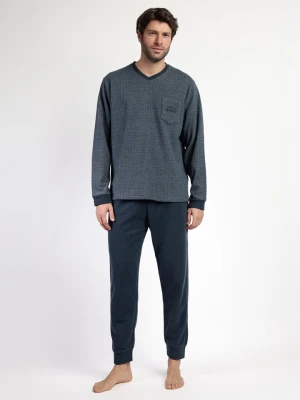 admas Piżama "Magnific" w kolorze granatowym rozmiar: S