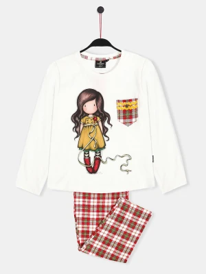 admas Piżama w kolorze biało-czerwonym rozmiar: 116