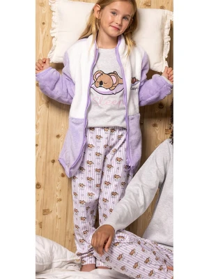 admas Piżama w kolorze szaro-fioletowym rozmiar: 116