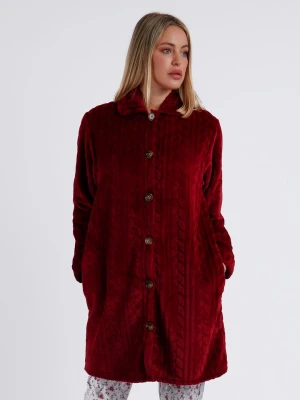 admas Płaszcz polarowy "Admas Garden" w kolorze bordowym rozmiar: XXL