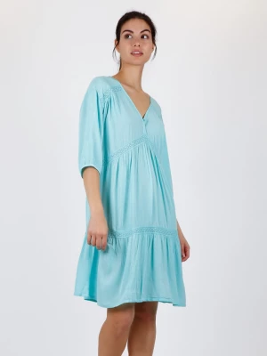 admas Sukienka w kolorze błękitnym rozmiar: M
