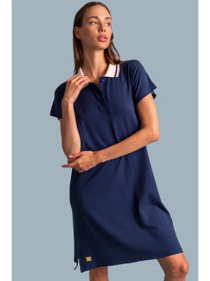 admas Sukienka w kolorze granatowym rozmiar: M