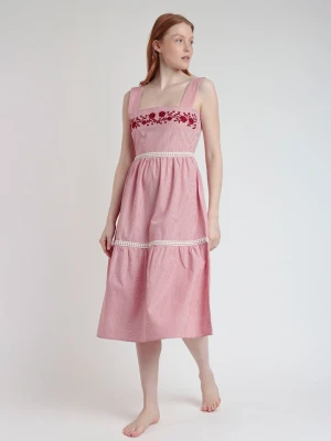 admas Sukienka w kolorze jasnoróżowym rozmiar: L