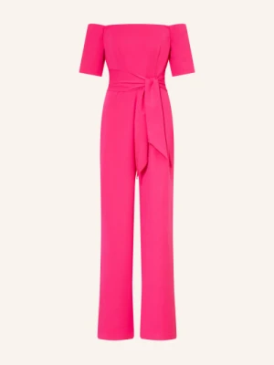 Adrianna Papell Kombinezon Z Odkrytymi Ramionami pink