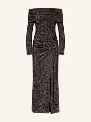 Adrianna Papell Sukienka Wieczorowa Z Błyszczącą Przędzą braun