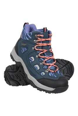 Adventurer — wodoodporne buty damskie z nadrukiem - Navy Mountain Warehouse