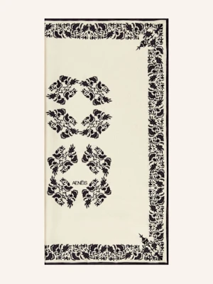 Aeneis Chusta Jedwabna weiss