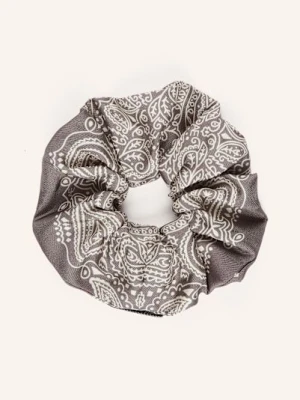 Aeneis Gumka Do Włosów Z Jedwabiu grau