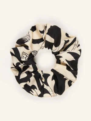 Aeneis Gumka Do Włosów Z Jedwabiu schwarz