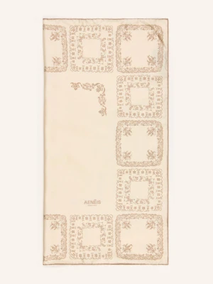 Aeneis Jedwabna Chusta beige