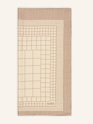 Aeneis Jedwabna Chustka beige