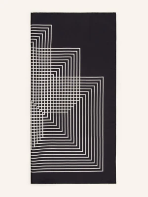 Aeneis Jedwabna Chustka schwarz