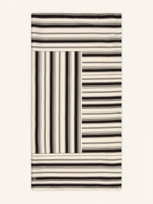 Aeneis Jedwabna Chustka schwarz