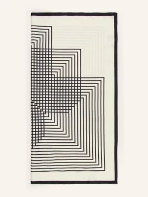 Aeneis Jedwabna Chustka weiss