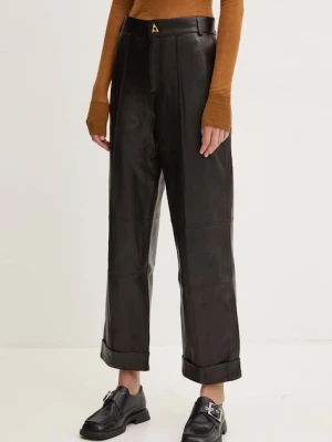 AERON spodnie skórzane