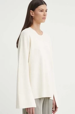 AERON sweter wełniany PRIAM damski kolor beżowy AW24RSPU246486