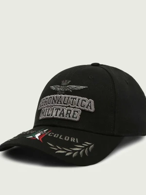 Aeronautica Militare Bejsbolówka czarny