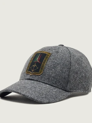 Aeronautica Militare Bejsbolówka | z dodatkiem wełny szary